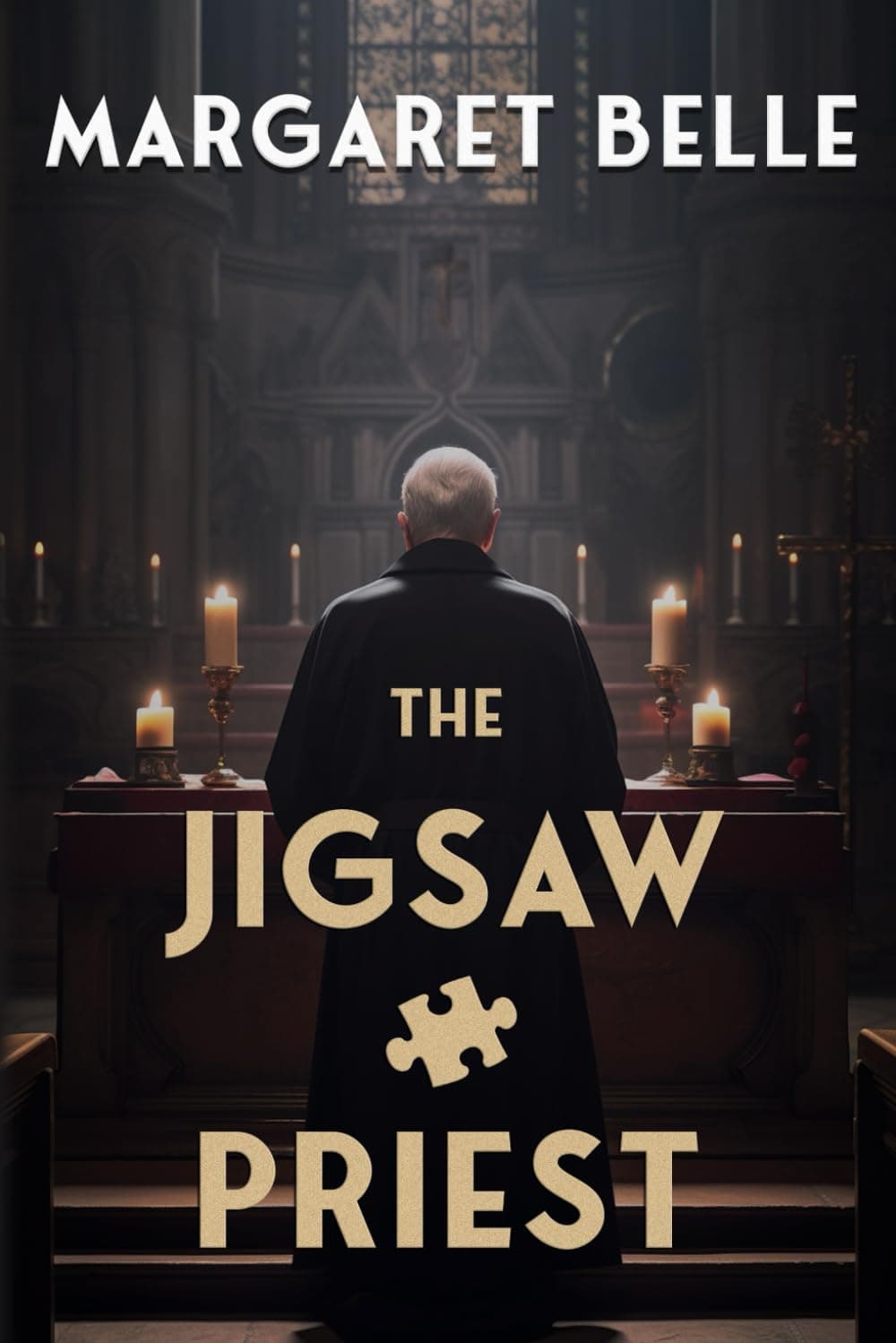 Cover of The Jigsaw Priest by Margaret Belle