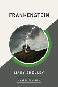 Frankenstein by Mary Shelley book cover