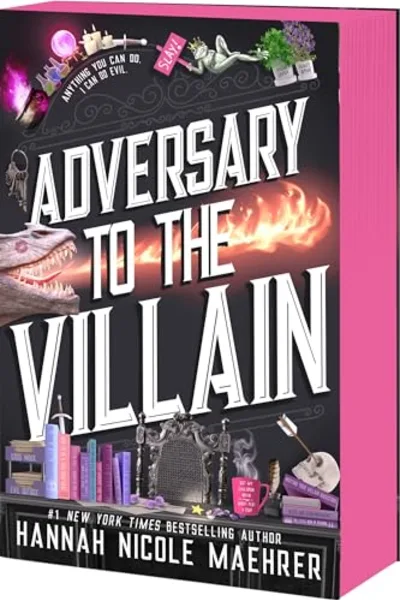 Adversary to the Villain by Hannah Nicole Maehrer book cover