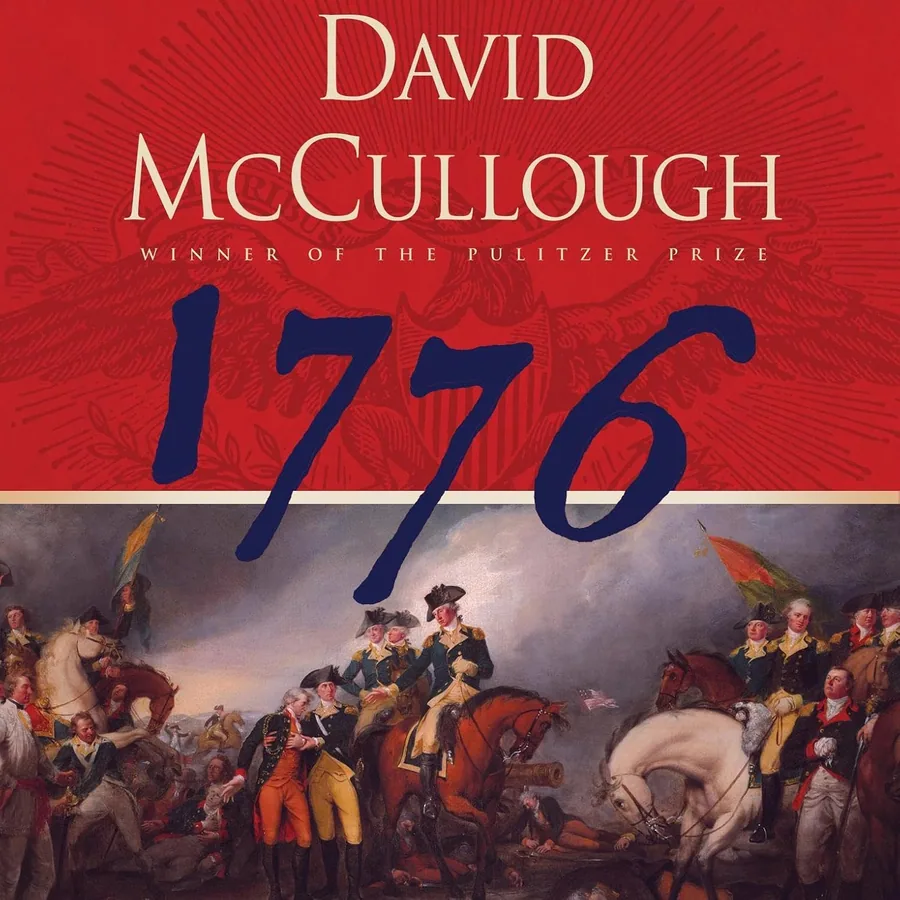 1776 by David McCullough audiobook cover
