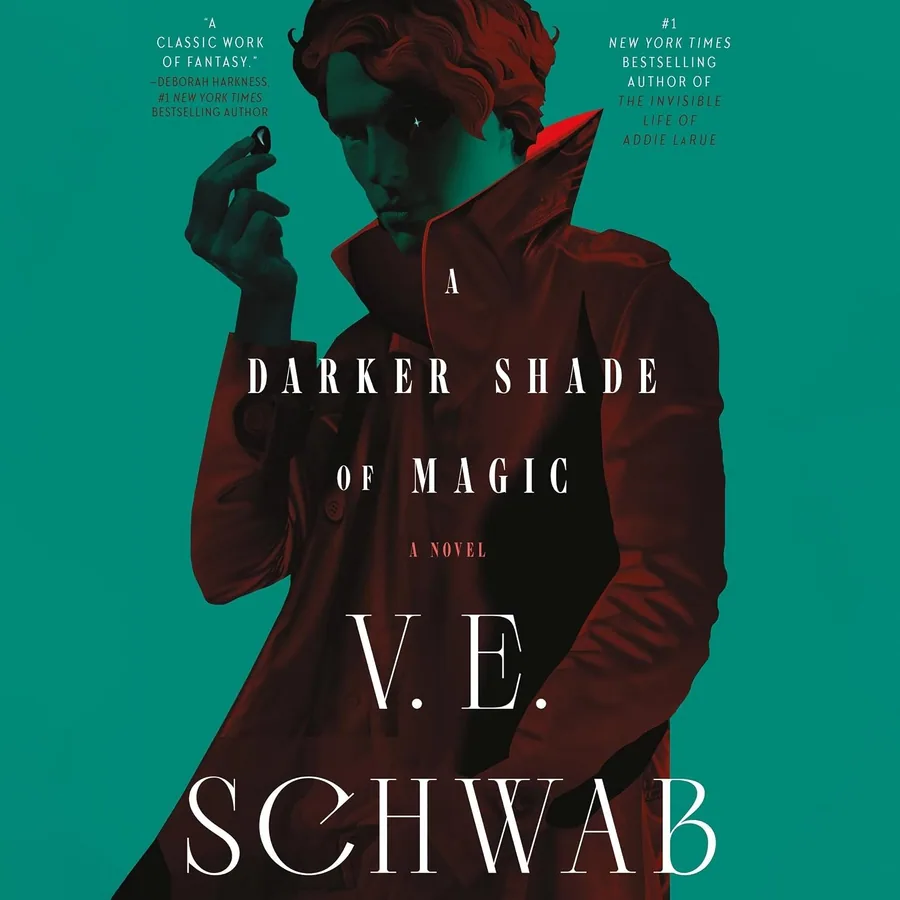 A Darker Shade of Magic: A Novel (Shades of Magic Book 1) by V. E. Schwab audiobook cover