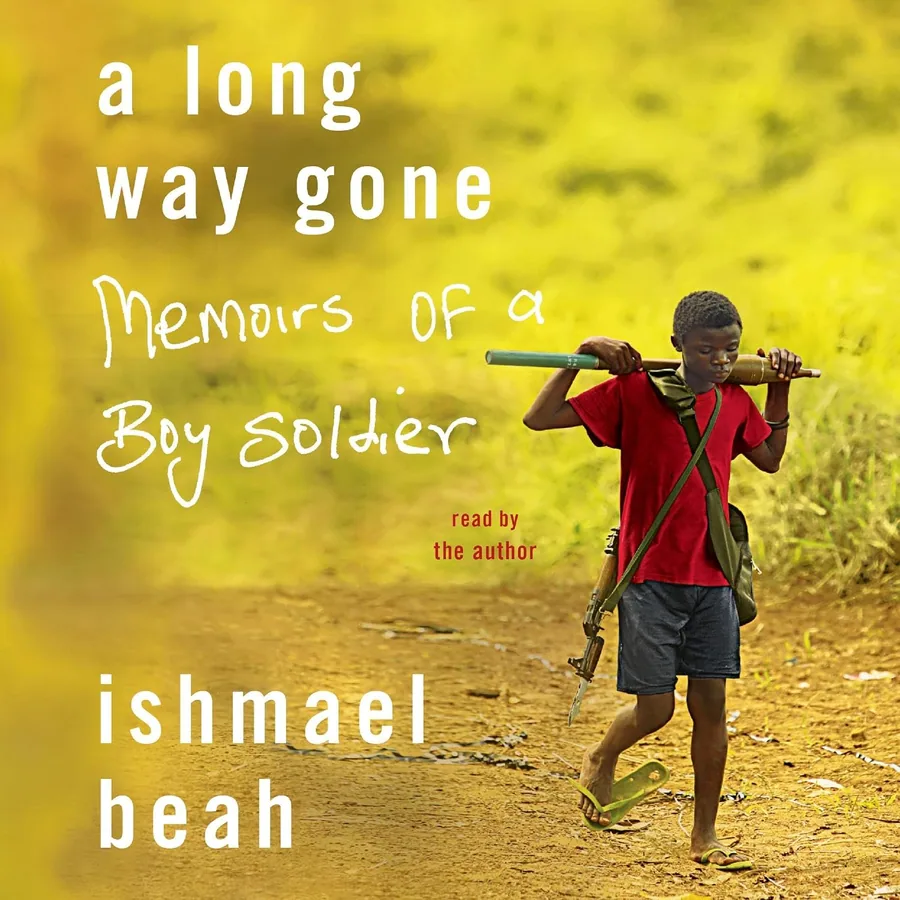 A Long Way Gone: Memoirs of a Boy Soldier by Ishmael Beah audiobook cover