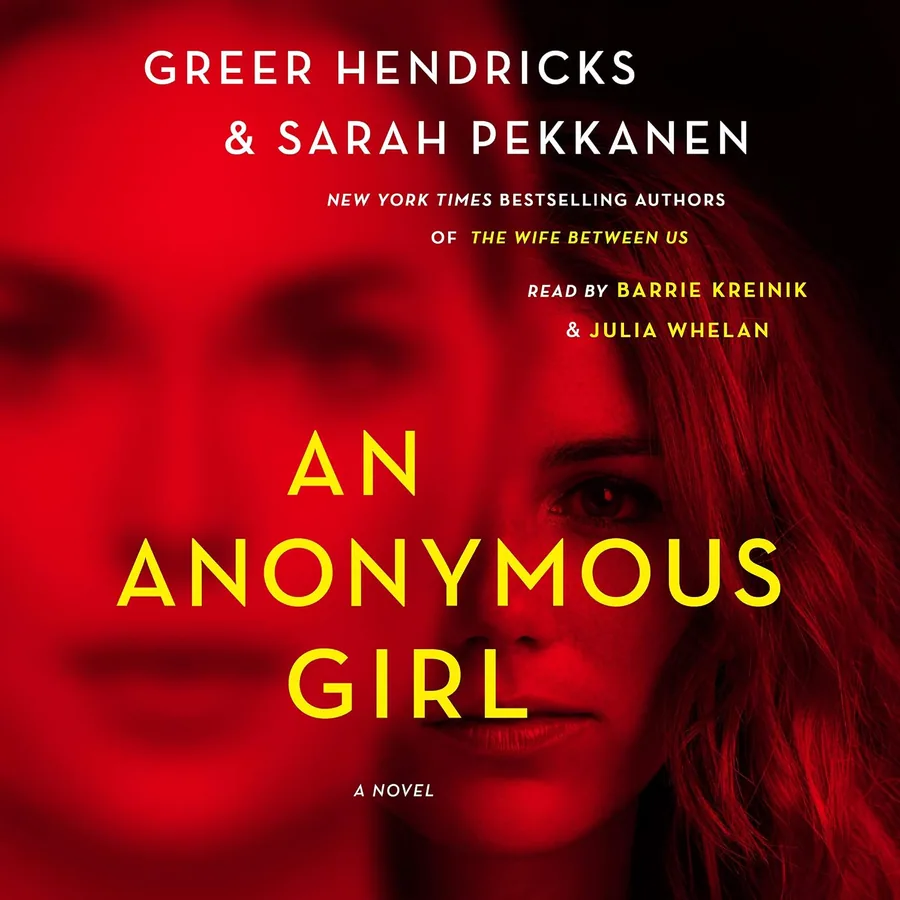 An Anonymous Girl by Greer Hendricks and Sarah Pekkanen audiobook cover