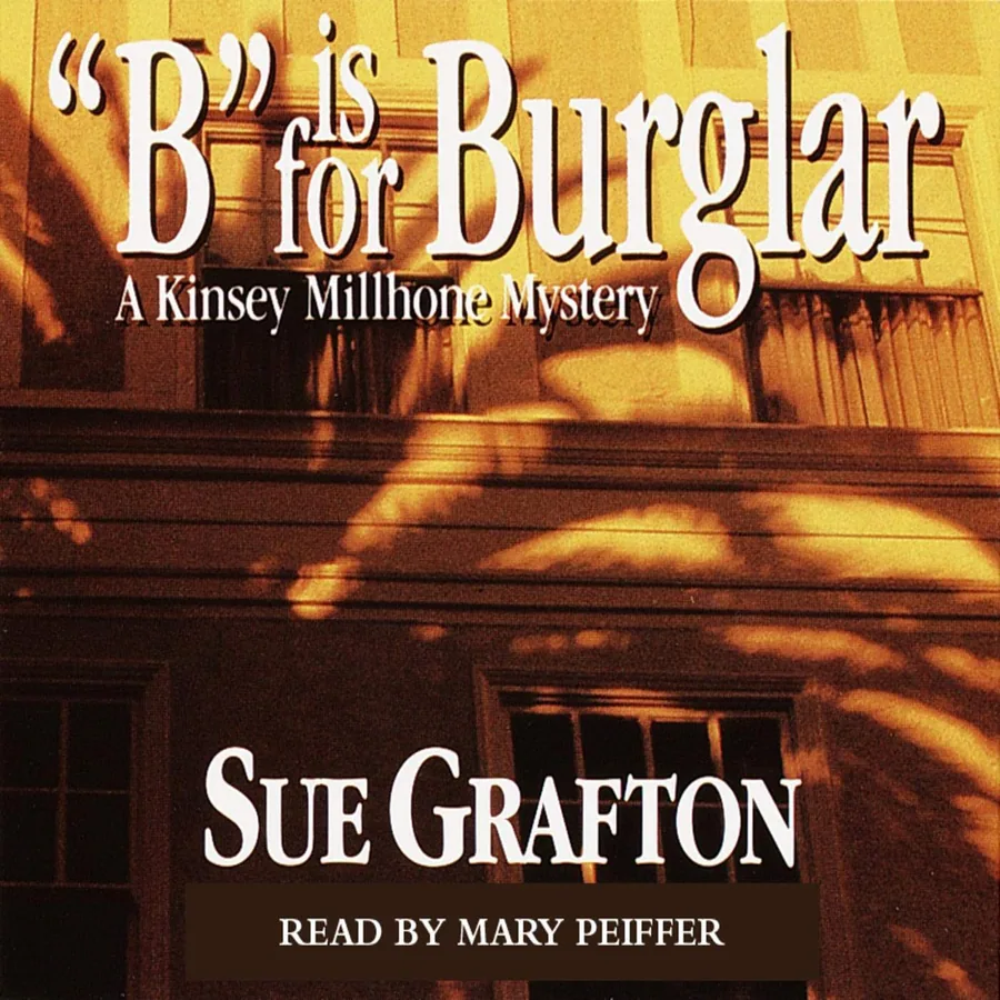 "B" is for Burglar by Sue Grafton audiobook cover