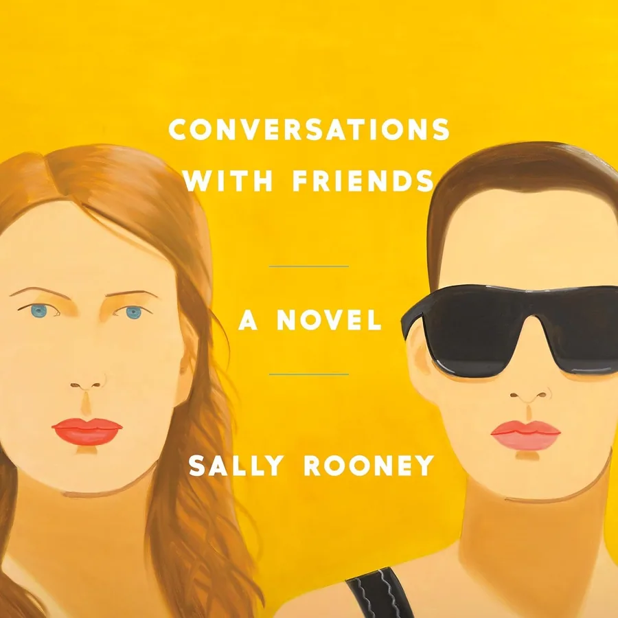 Conversations with Friends: A Novel by Sally Rooney audiobook cover