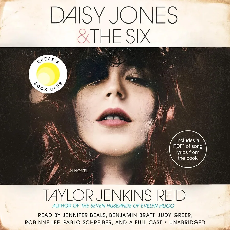 Daisy Jones & The Six by Taylor Jenkins Reid audiobook cover