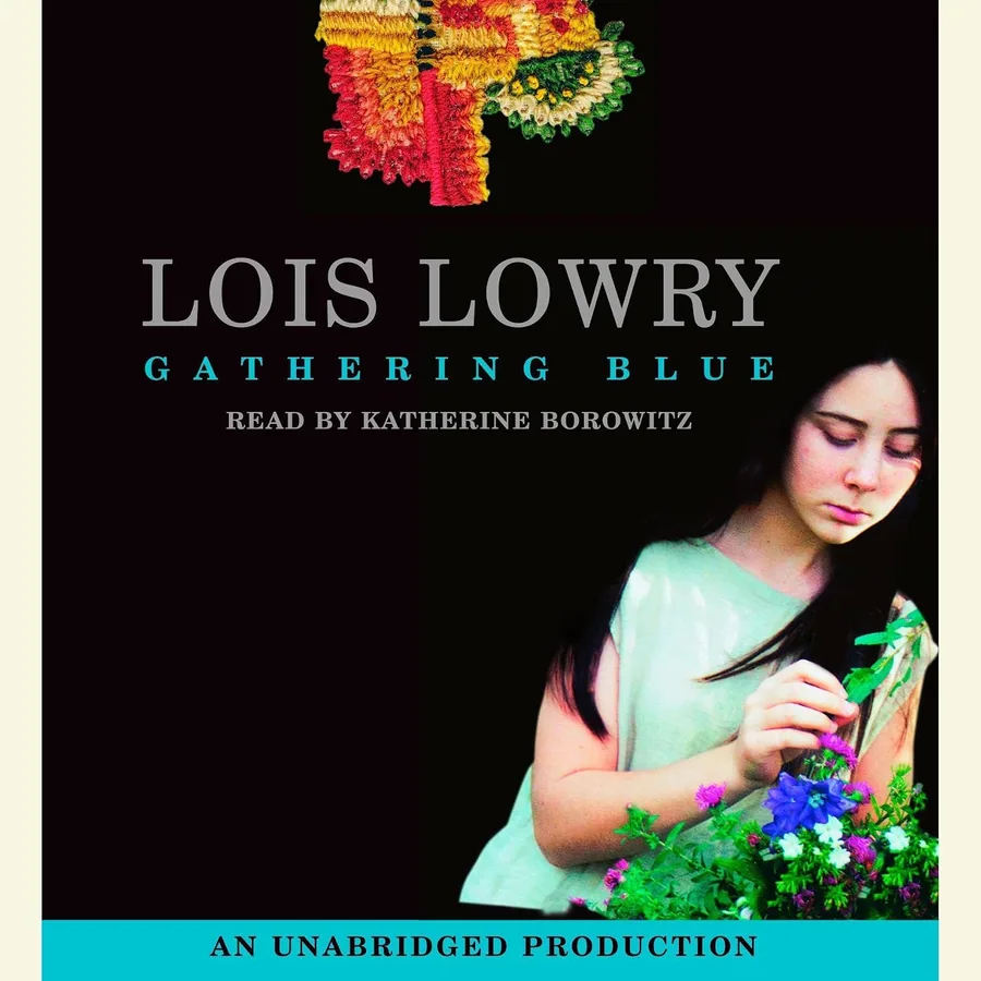 Gathering Blue (Giver Quartet, Book 2) by Lois Lowry audiobook cover