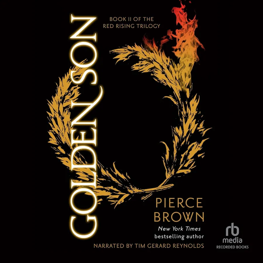Golden Son (Red Rising Book 2) by Pierce Brown audiobook cover