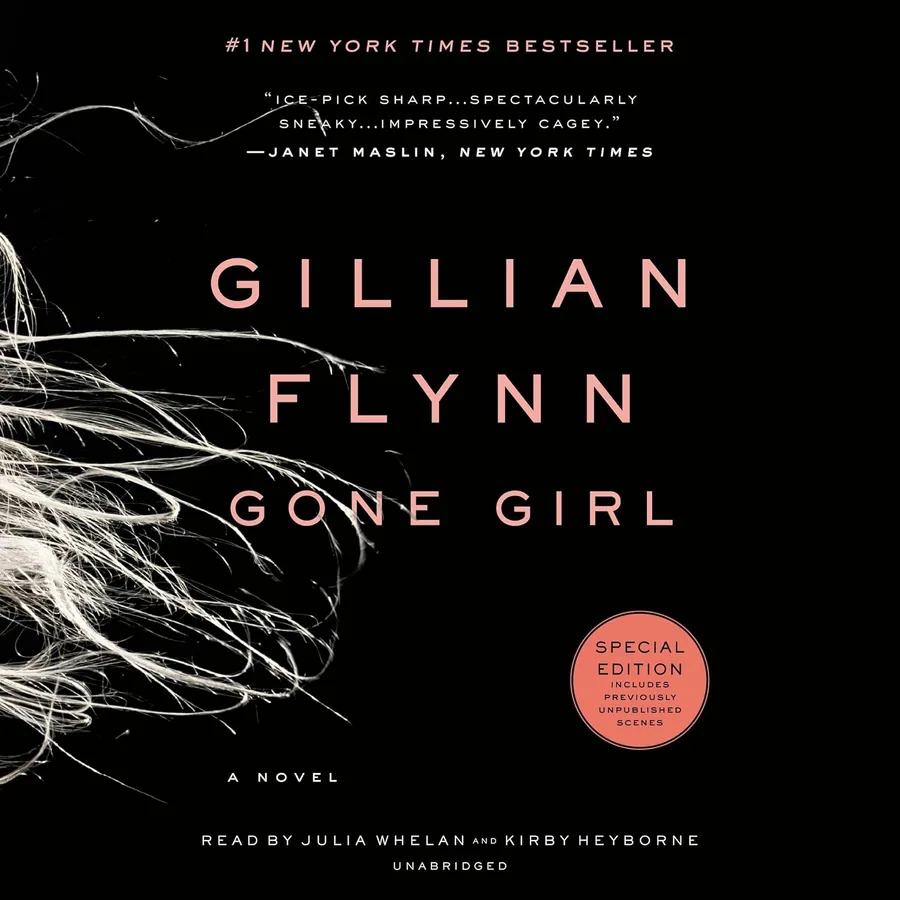 Gone Girl audiobook cover