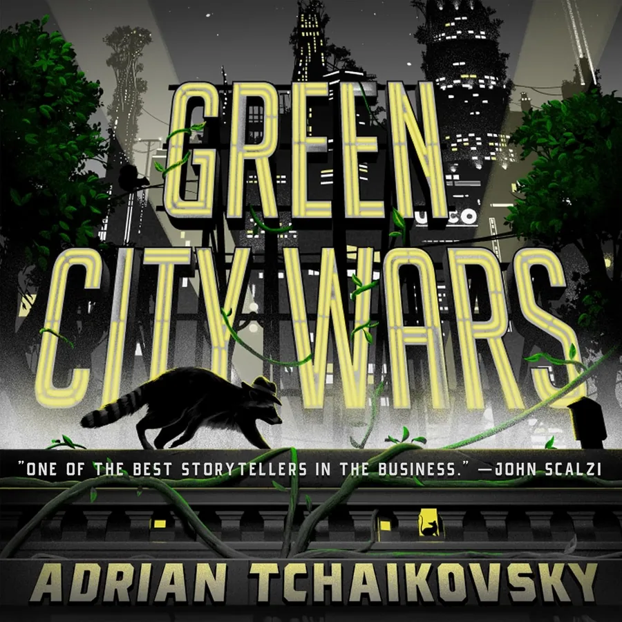 Green City Wars by Adrian Tchaikovsky audiobook cover