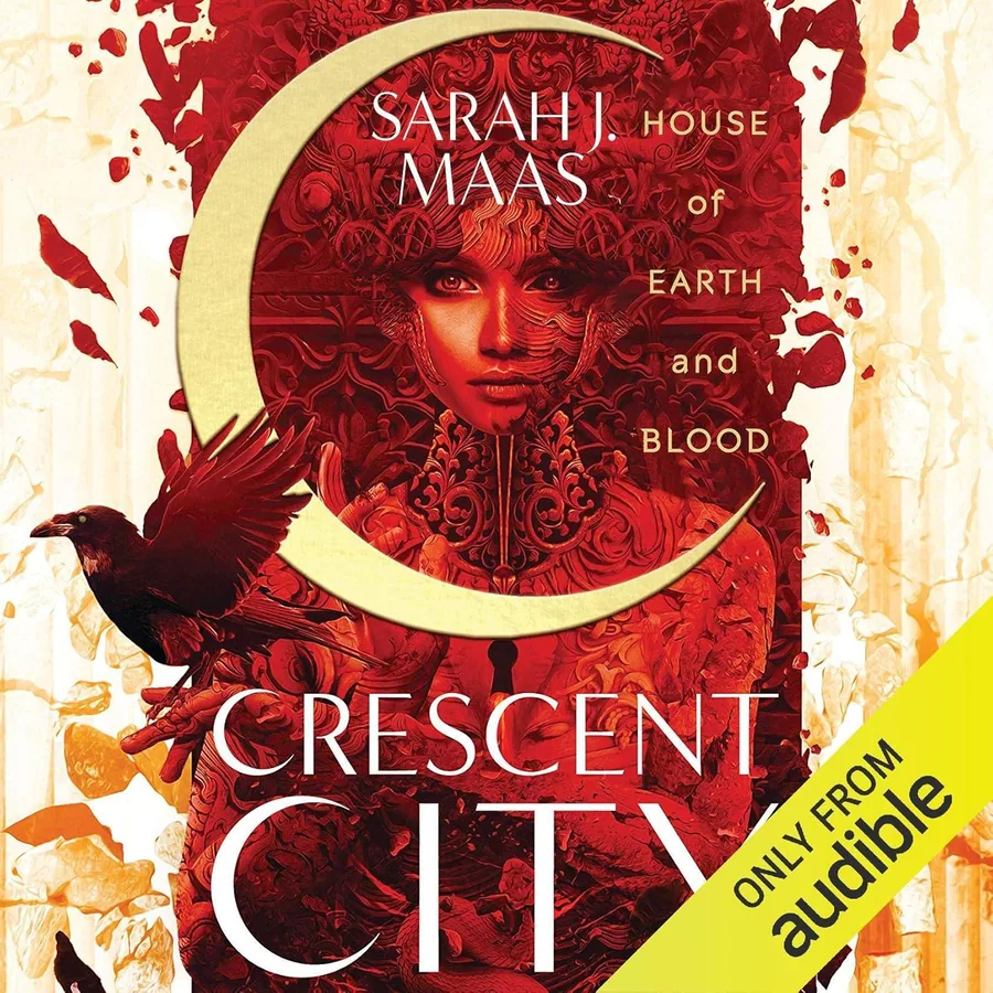 House of Earth and Blood by Sarah J. Maas audiobook cover