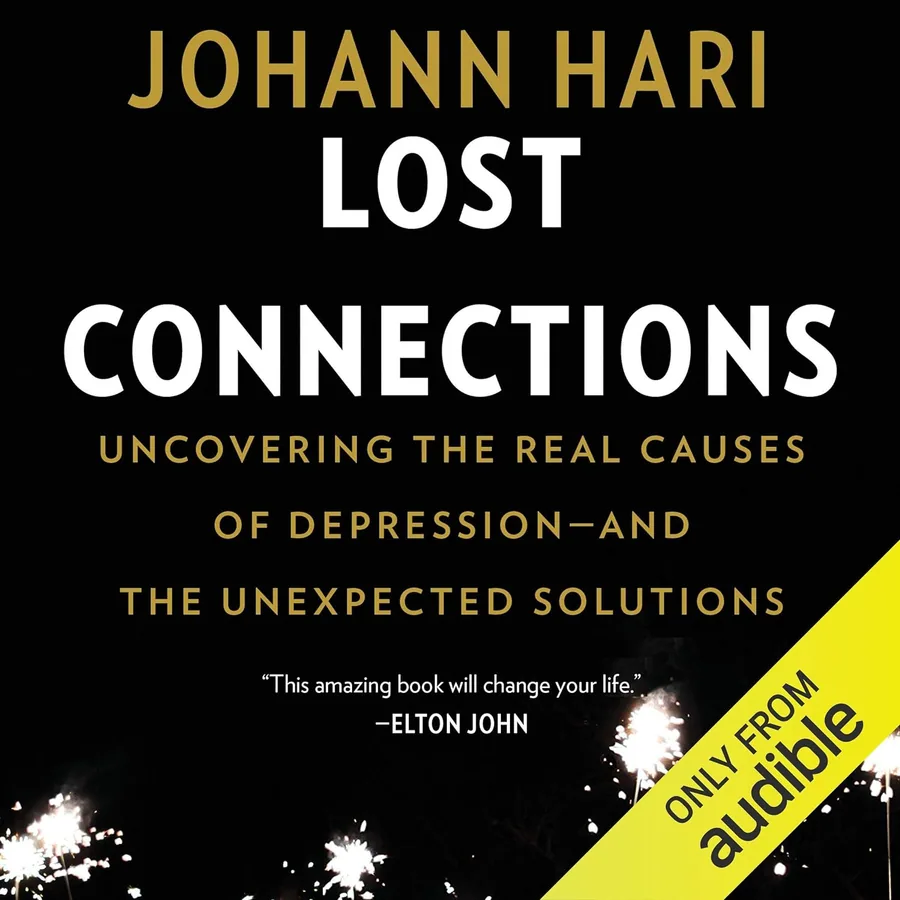 Lost Connections by Johann Hari audiobook cover