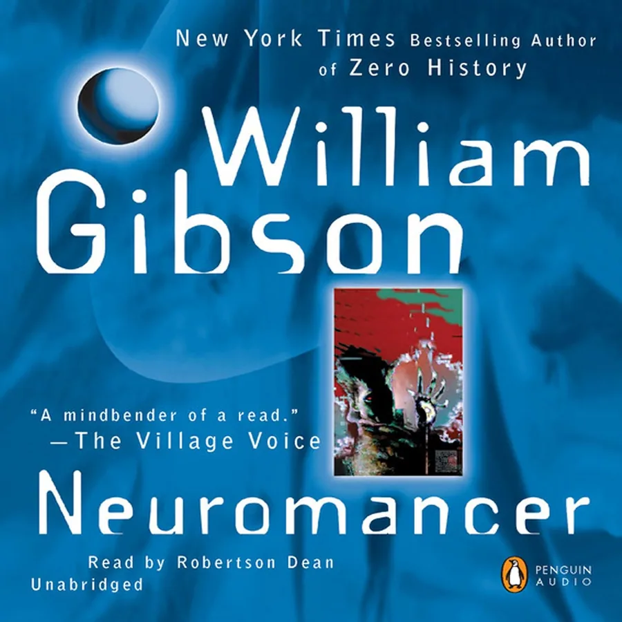 Neuromancer by William Gibson audiobook cover