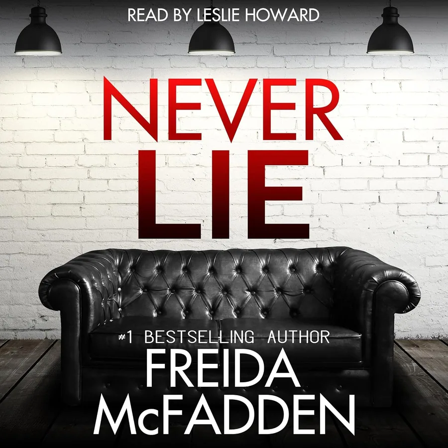 Never Lie by Freida McFadden audiobook cover