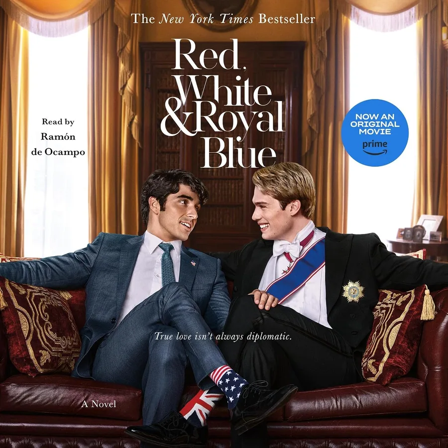 Red, White & Royal Blue by Casey McQuiston audiobook cover