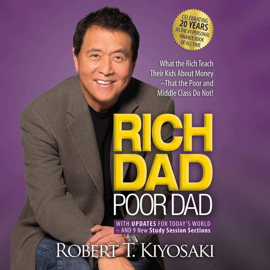 Rich Dad Poor Dad: What the Rich Teach Their Kids About Money That the Poor and Middle Class Do Not! by Robert T. Kiyosaki audiobook cover