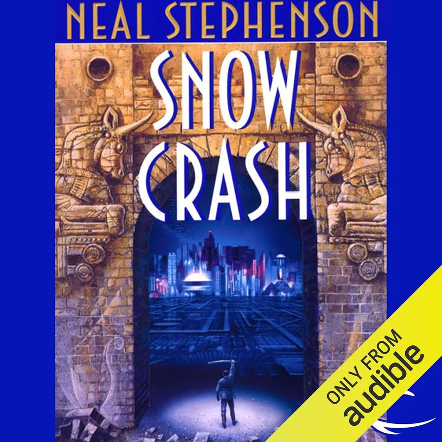 Snow Crash by Neal Stephenson audiobook cover