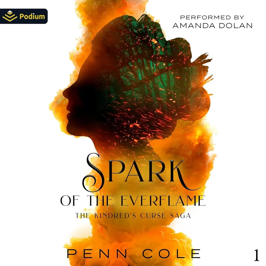 Spark of the Everflame by Penn Cole audiobook cover
