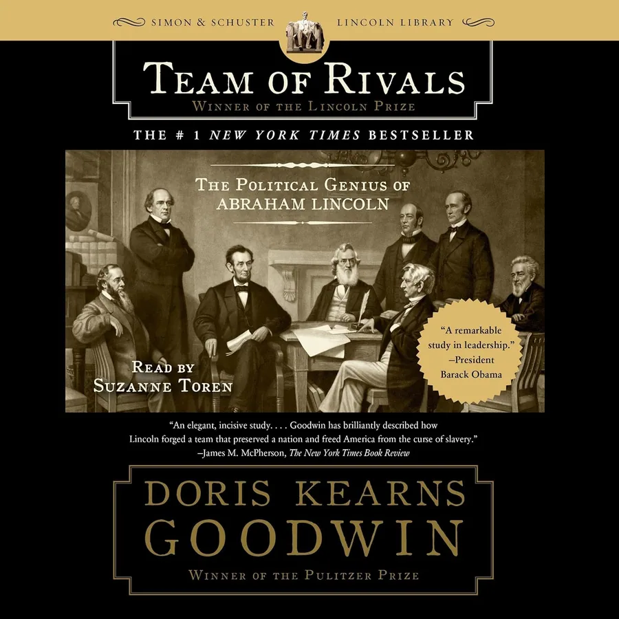 Team of Rivals: The Political Genius of Abraham Lincoln audiobook cover