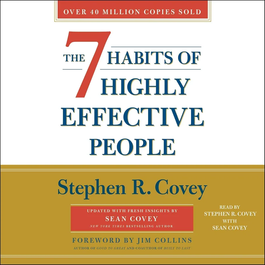 The 7 Habits of Highly Effective People: 30th Anniversary Edition (The Covey Habits Series) by Stephen R. Covey audiobook cover