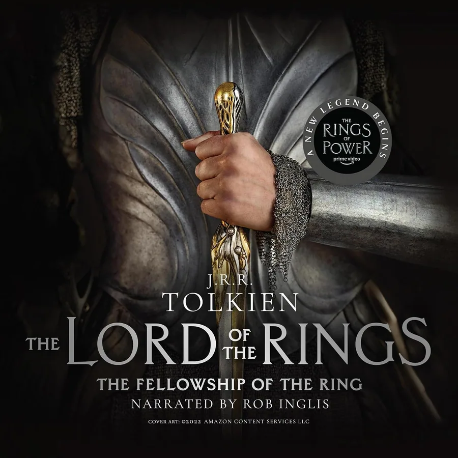 The Fellowship Of The Ring: Being the First Part of The Lord of the Rings by J.R.R. Tolkien audiobook cover