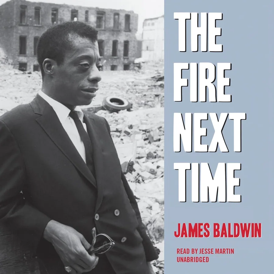 The Fire Next Time (Vintage International) by James Baldwin audiobook cover
