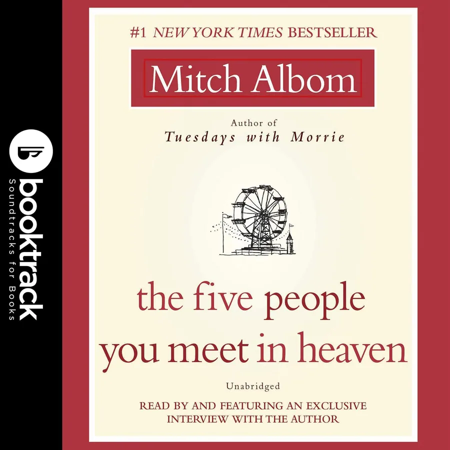 The Five People You Meet in Heaven by Mitch Albom audiobook cover