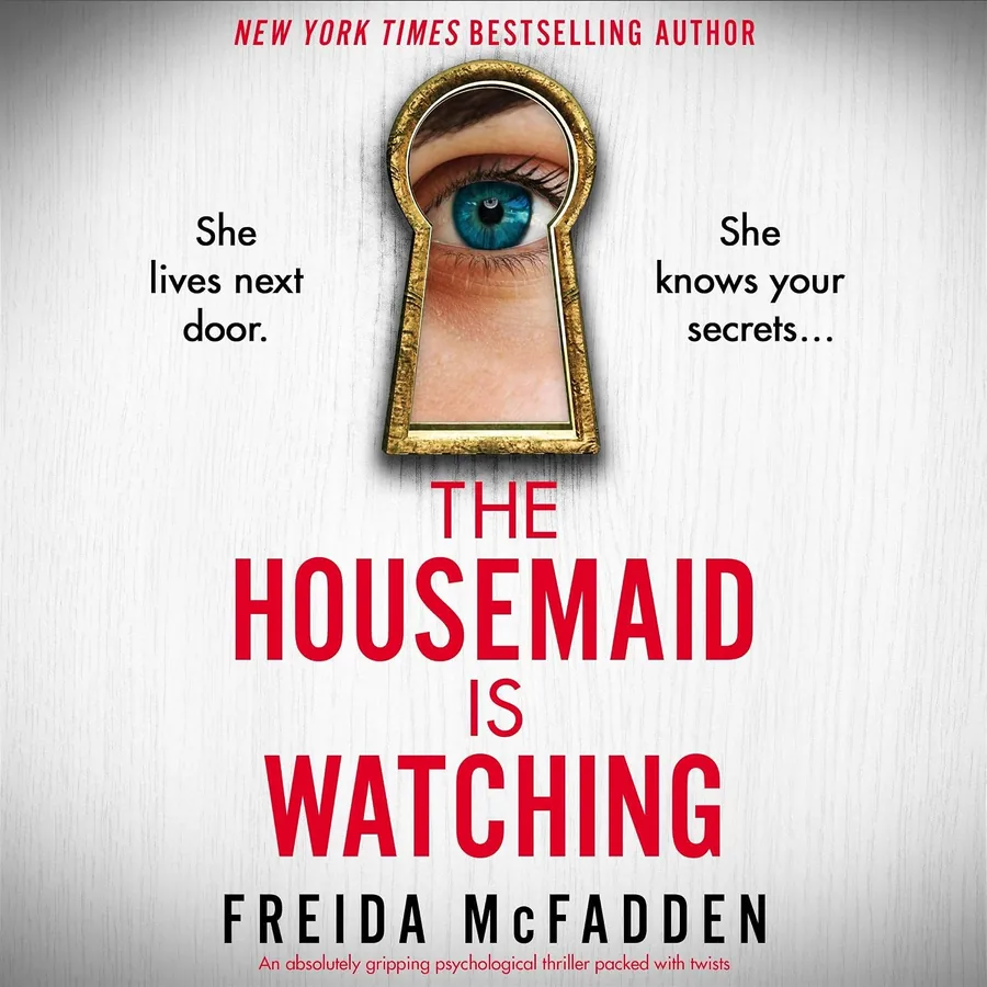 The Housemaid Is Watching by Freida McFadden audiobook cover