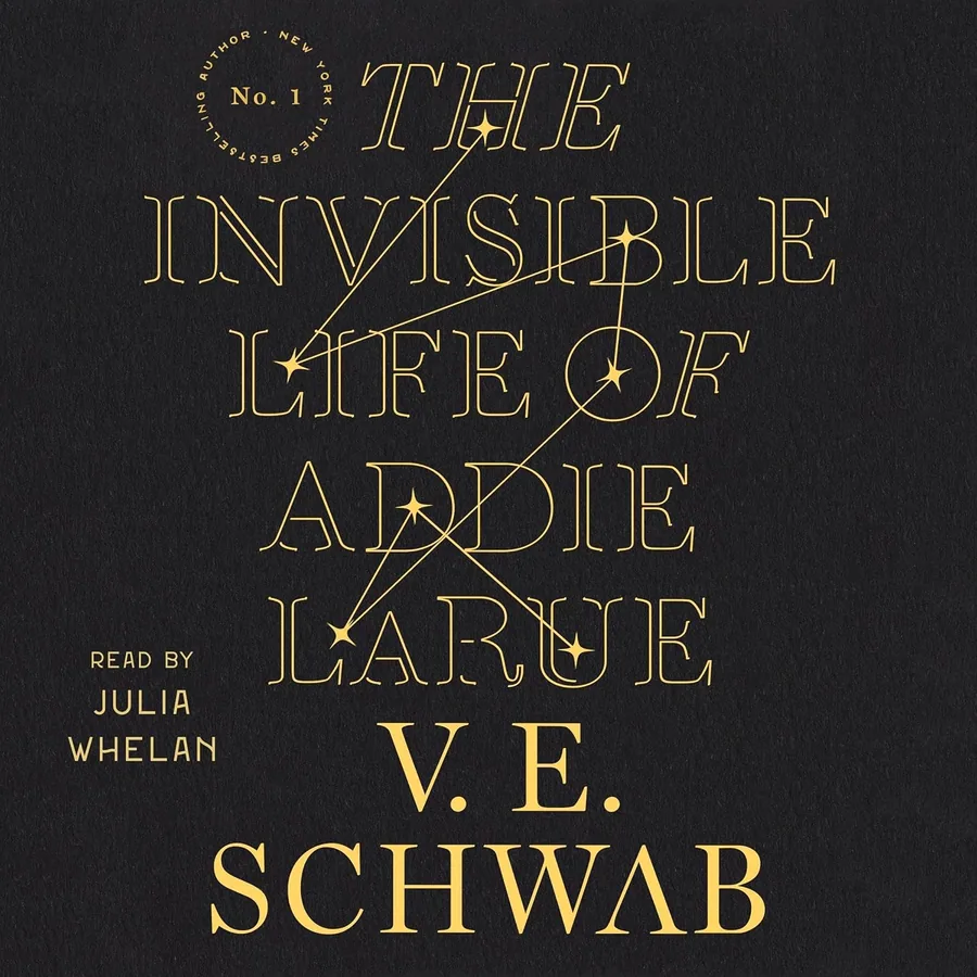 The Invisible Life of Addie LaRue by V. E. Schwab audiobook cover