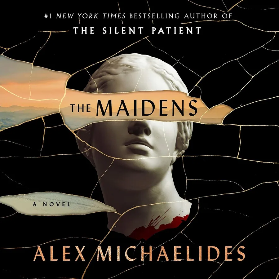 The Maidens by Alex Michaelides audiobook cover