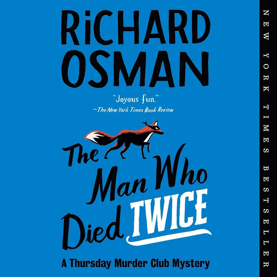 The Man Who Died Twice by Richard Osman audiobook cover