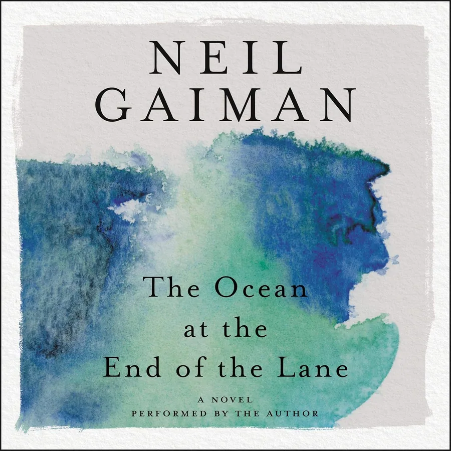 The Ocean at the End of the Lane audiobook cover