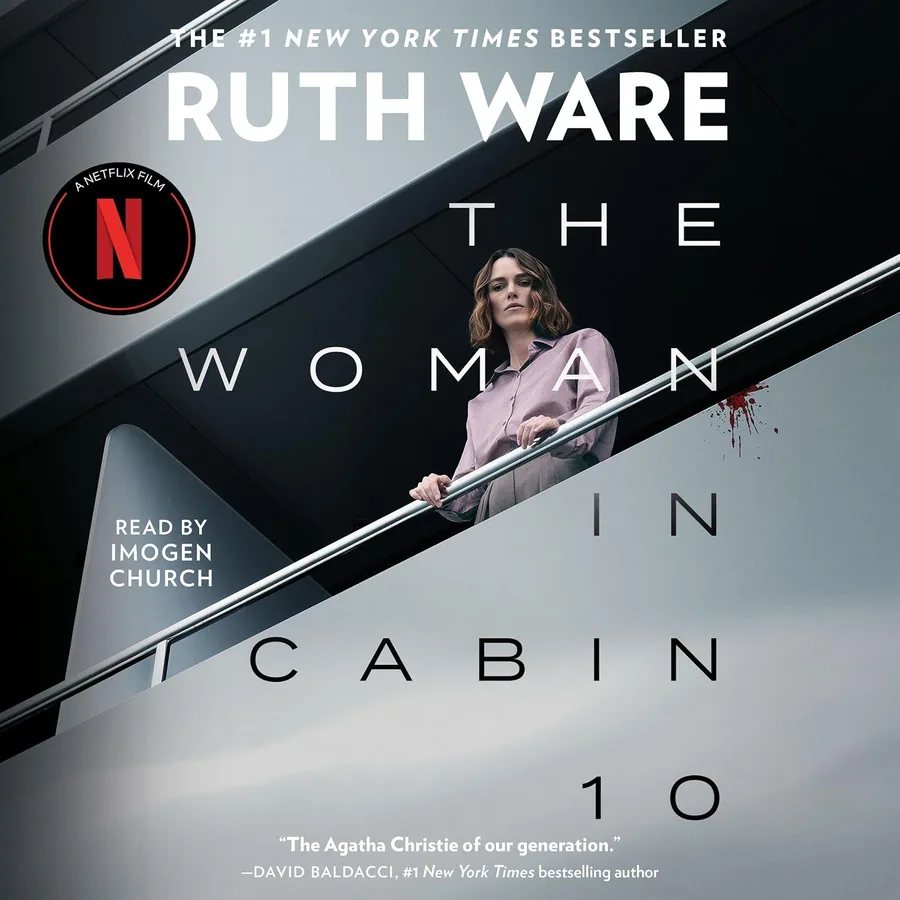 The Woman in Cabin 10 by Ruth Ware audiobook cover