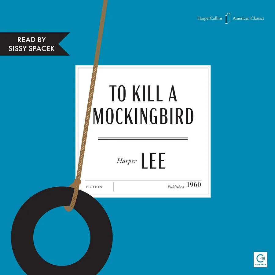 To Kill a Mockingbird by Harper Lee audiobook cover