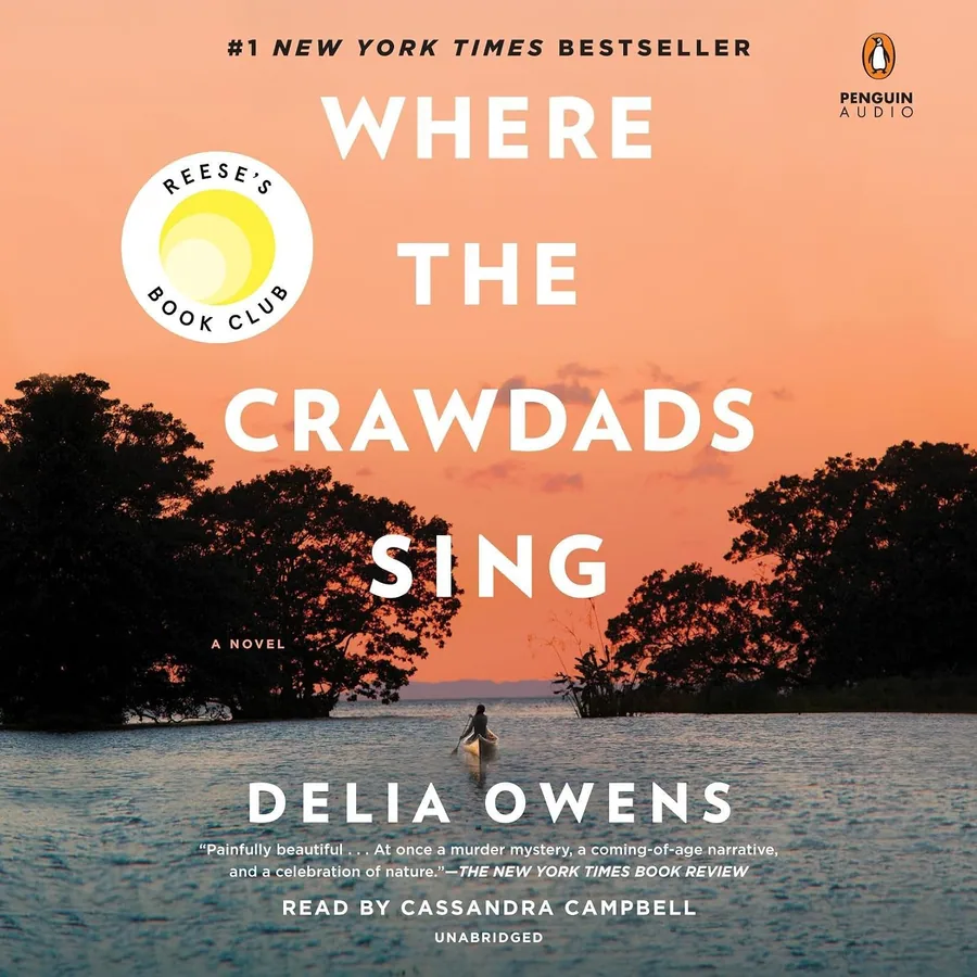 Where the Crawdads Sing by Delia Owens audiobook cover