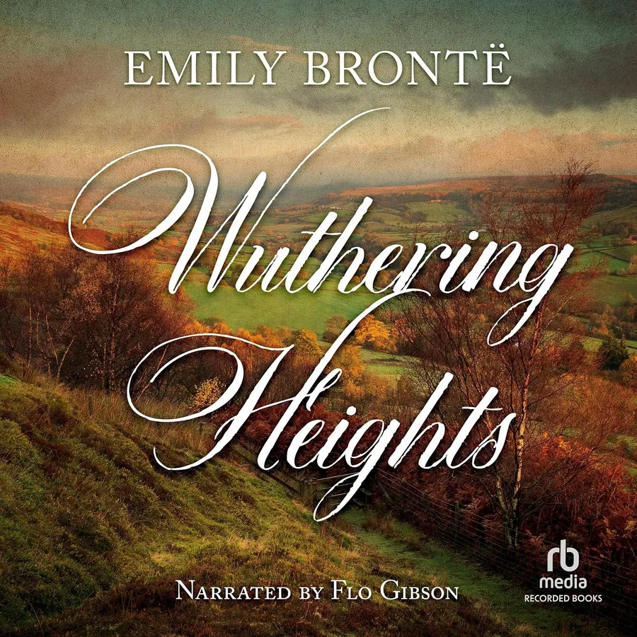 Wuthering Heights by Emily Brontë audiobook cover