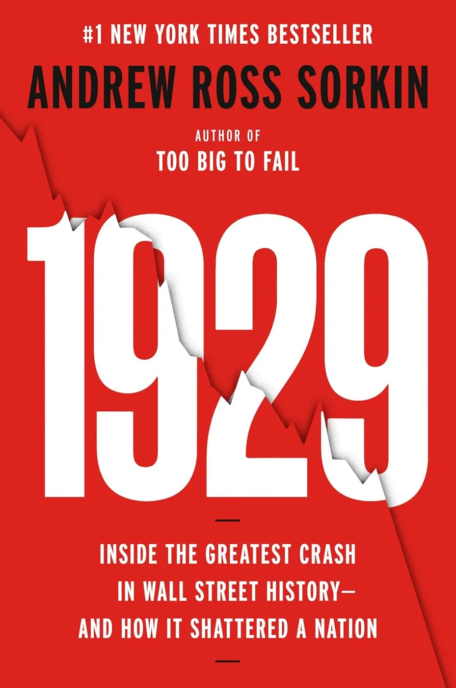 Cover of 1929: Inside the Greatest Crash in Wall Street History by Andrew Ross Sorkin