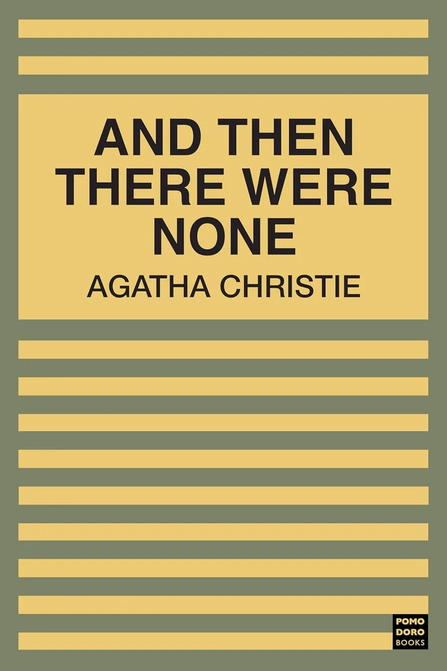 Cover of And Then There Were None by Agatha Christie