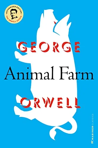 Animal Farm by George Orwell book cover for the Book of the Day classics book review