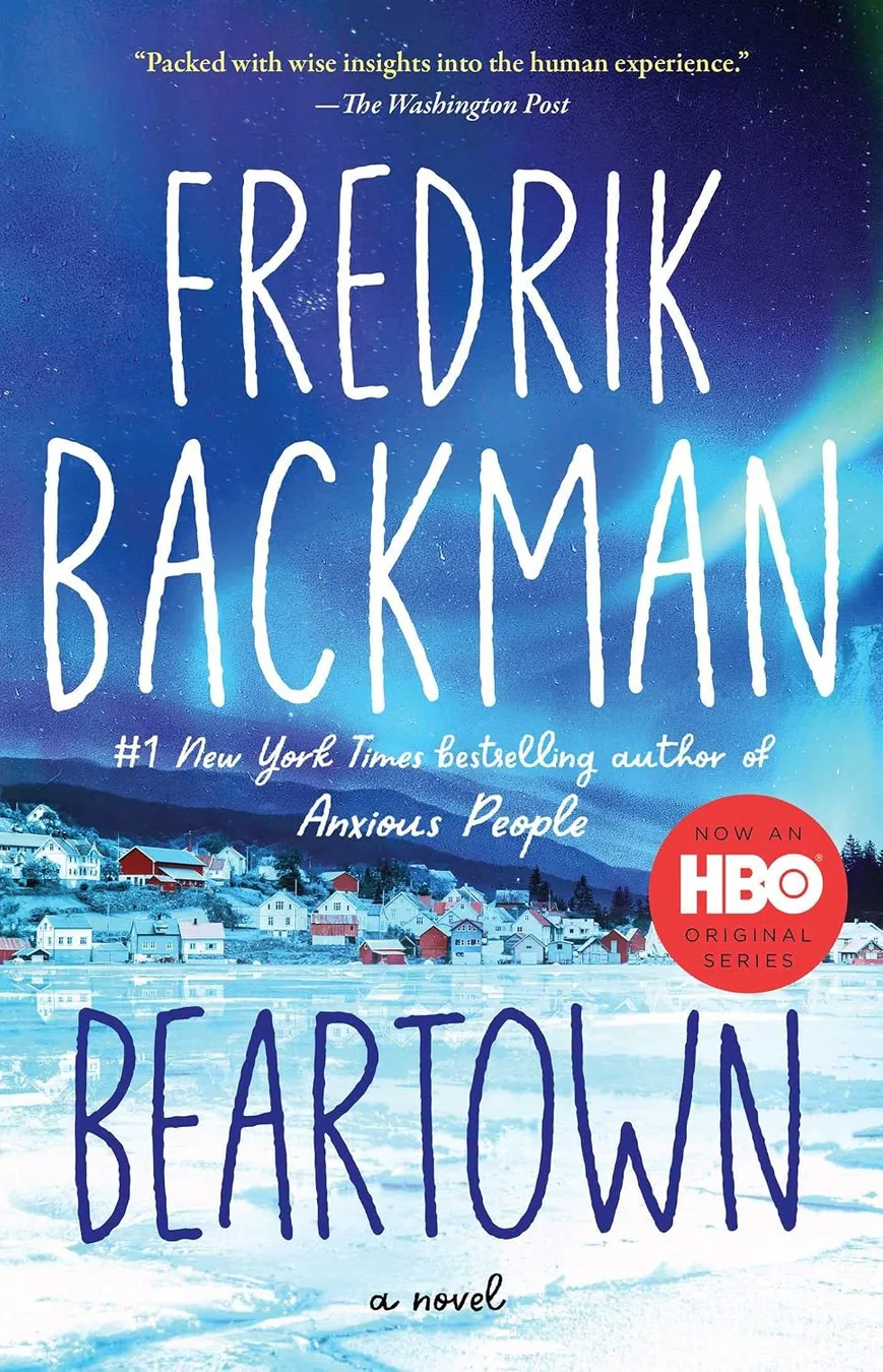 Beartown by Fredrik Backman book cover for the Book of the Day contemporary book review