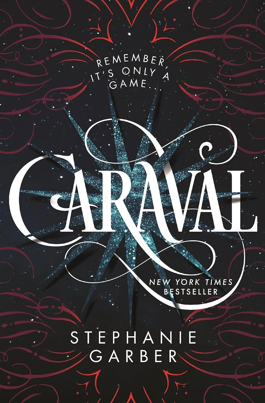 Caraval by Stephanie Garber book cover for the Book of the Day young adult book review