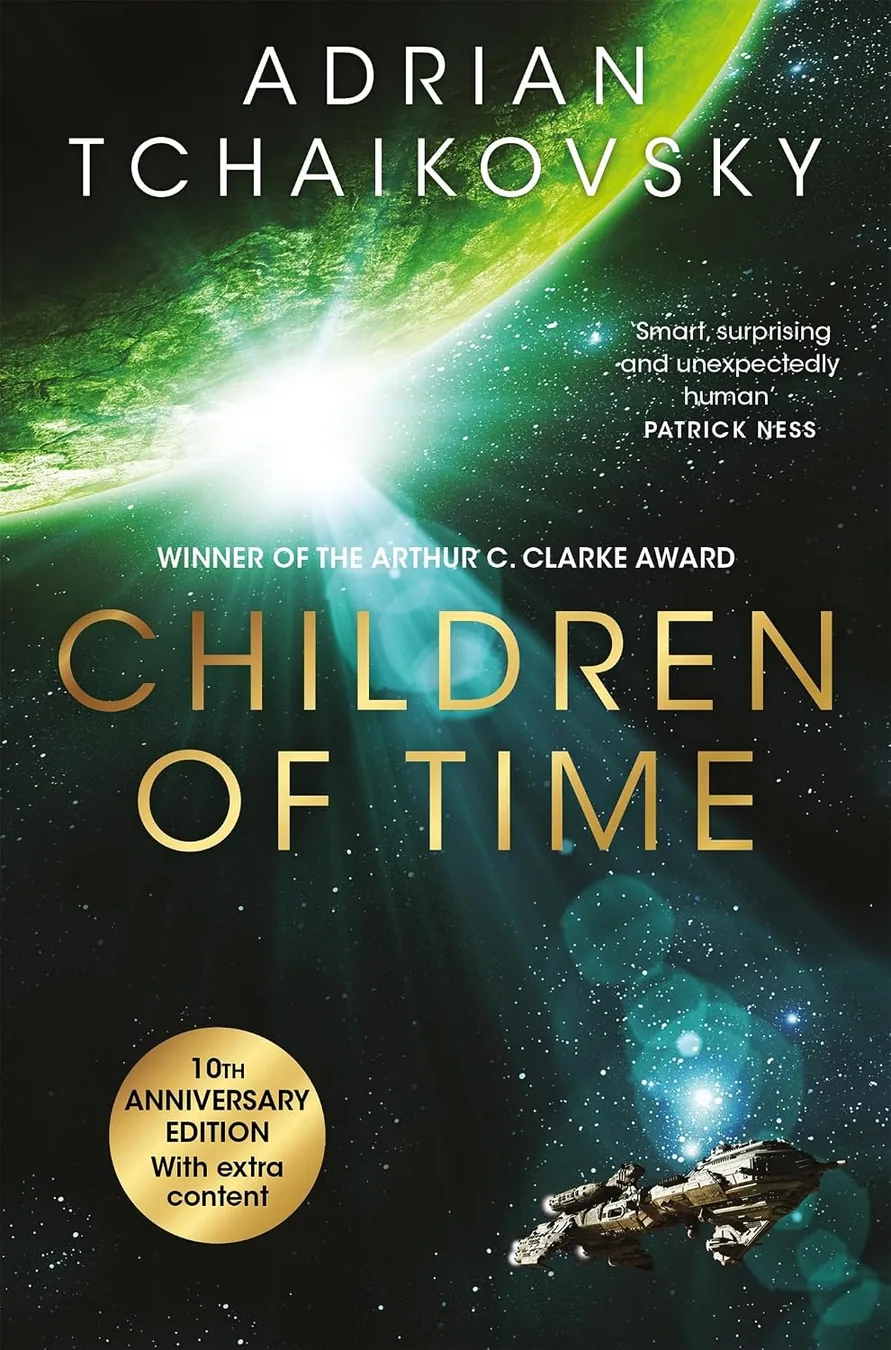 Cover of Children of Time by Adrian Tchaikovsky