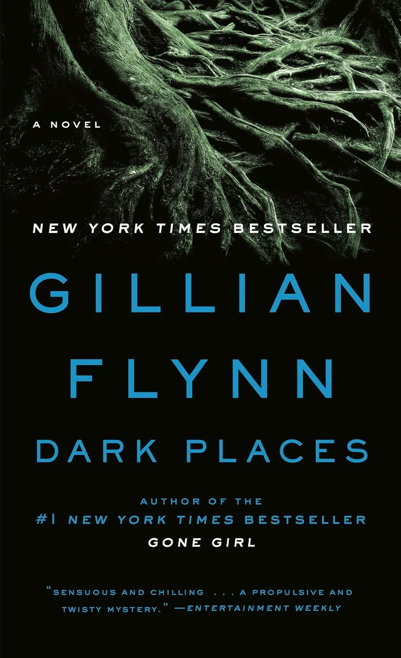 Dark Places by Gillian Flynn book cover for the Book of the Day crime book review