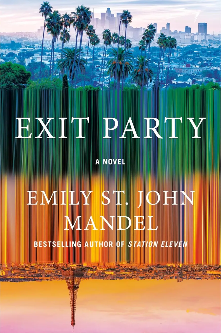 Exit Party by Emily St. John Mandel book cover for the Book of the Day literary fiction book review