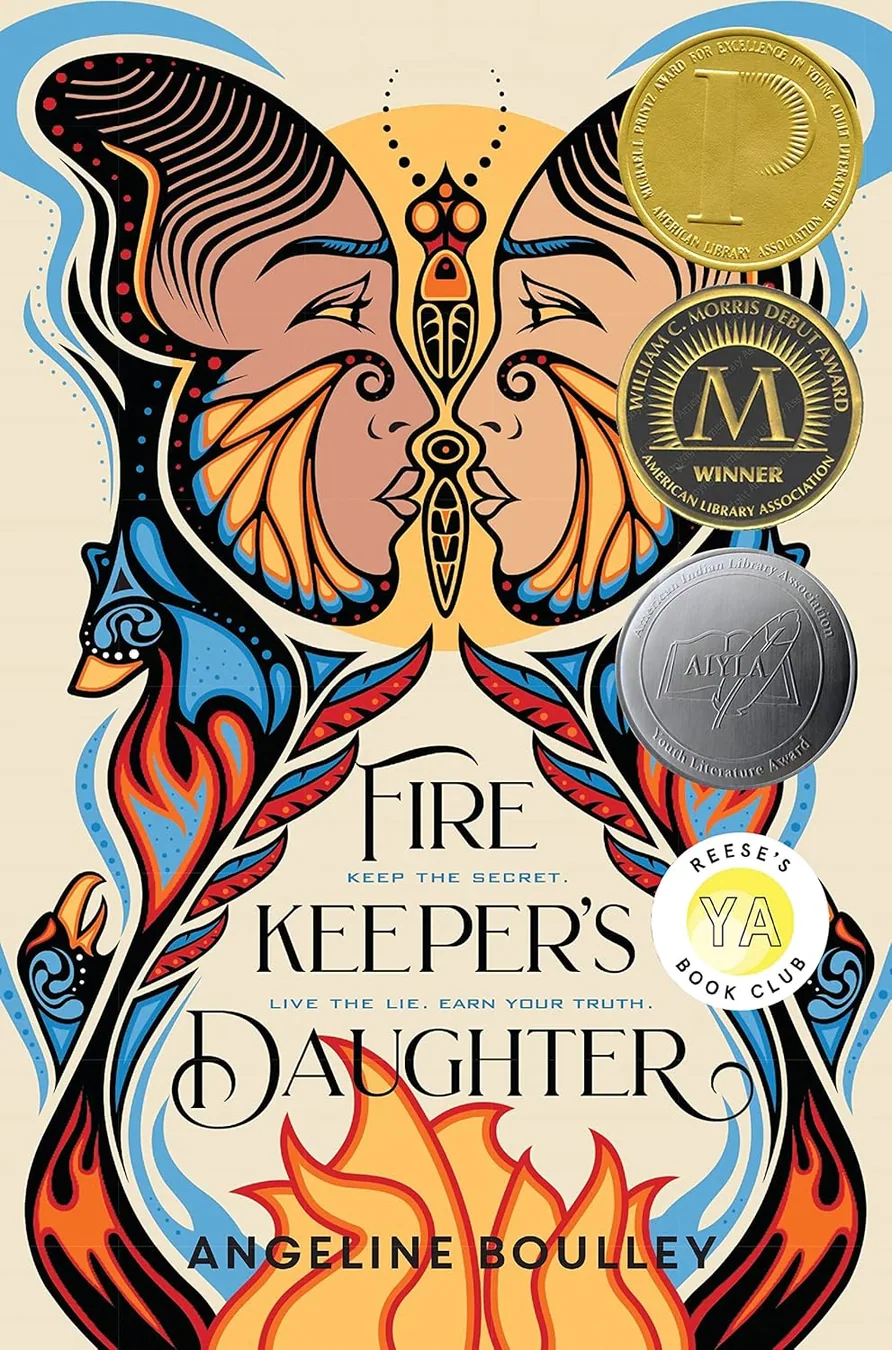 Firekeeper's Daughter by Angeline Boulley book cover for the Book of the Day young adult book review