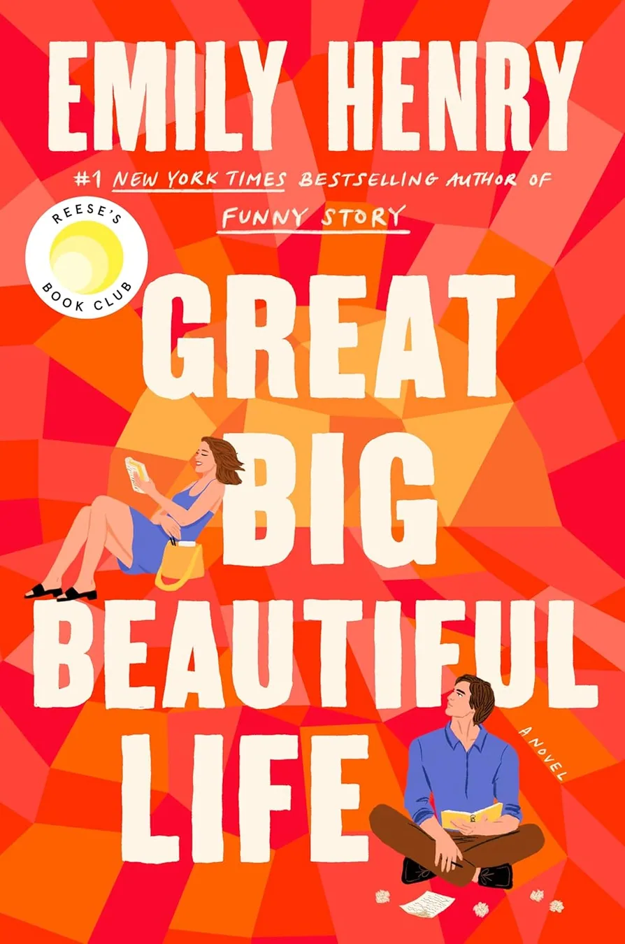 Great Big Beautiful Life by Emily Henry book cover for the Book of the Day romance book review