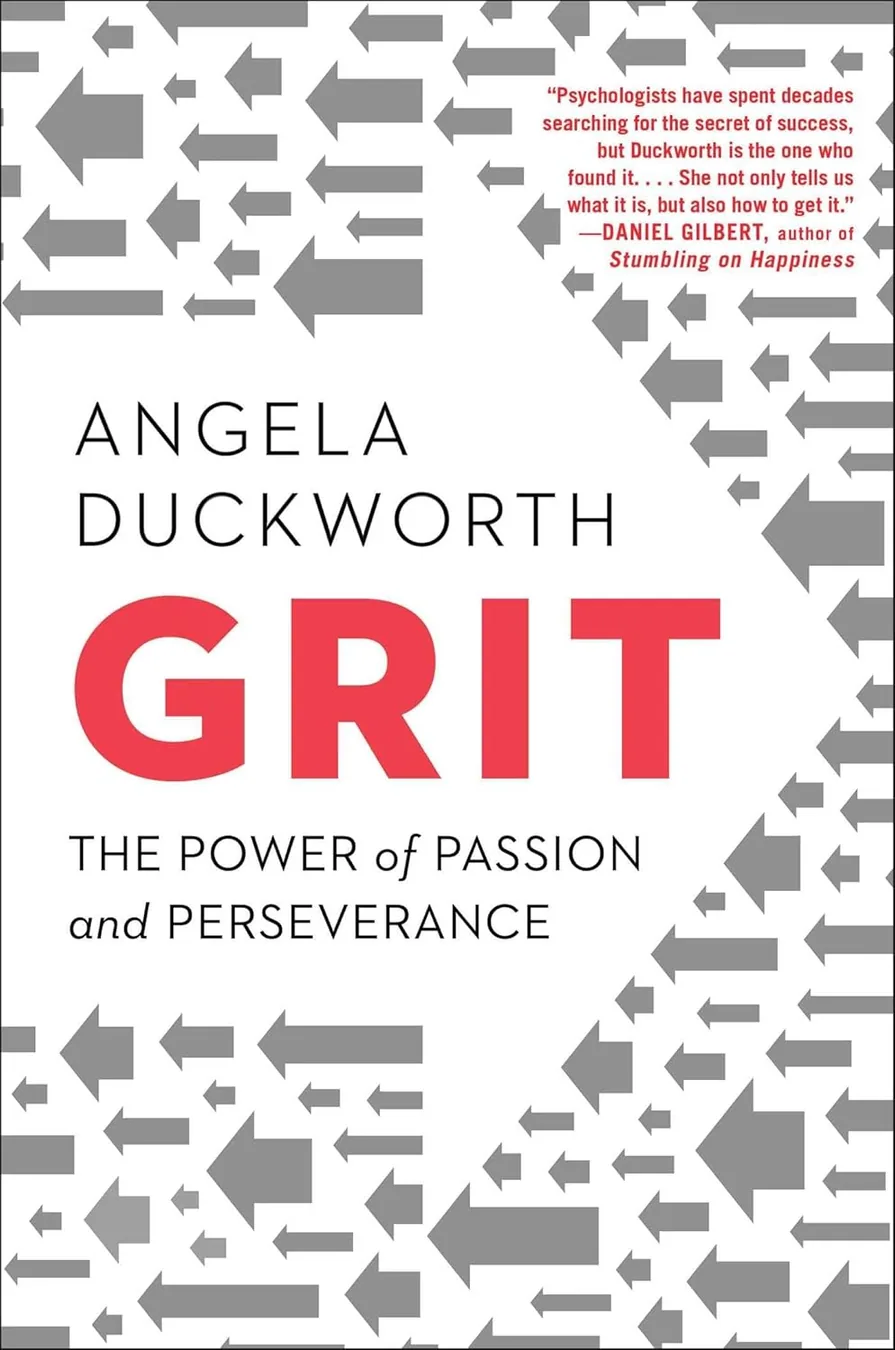 Cover of Grit: The Power of Passion and Perseverance by Angela Duckworth
