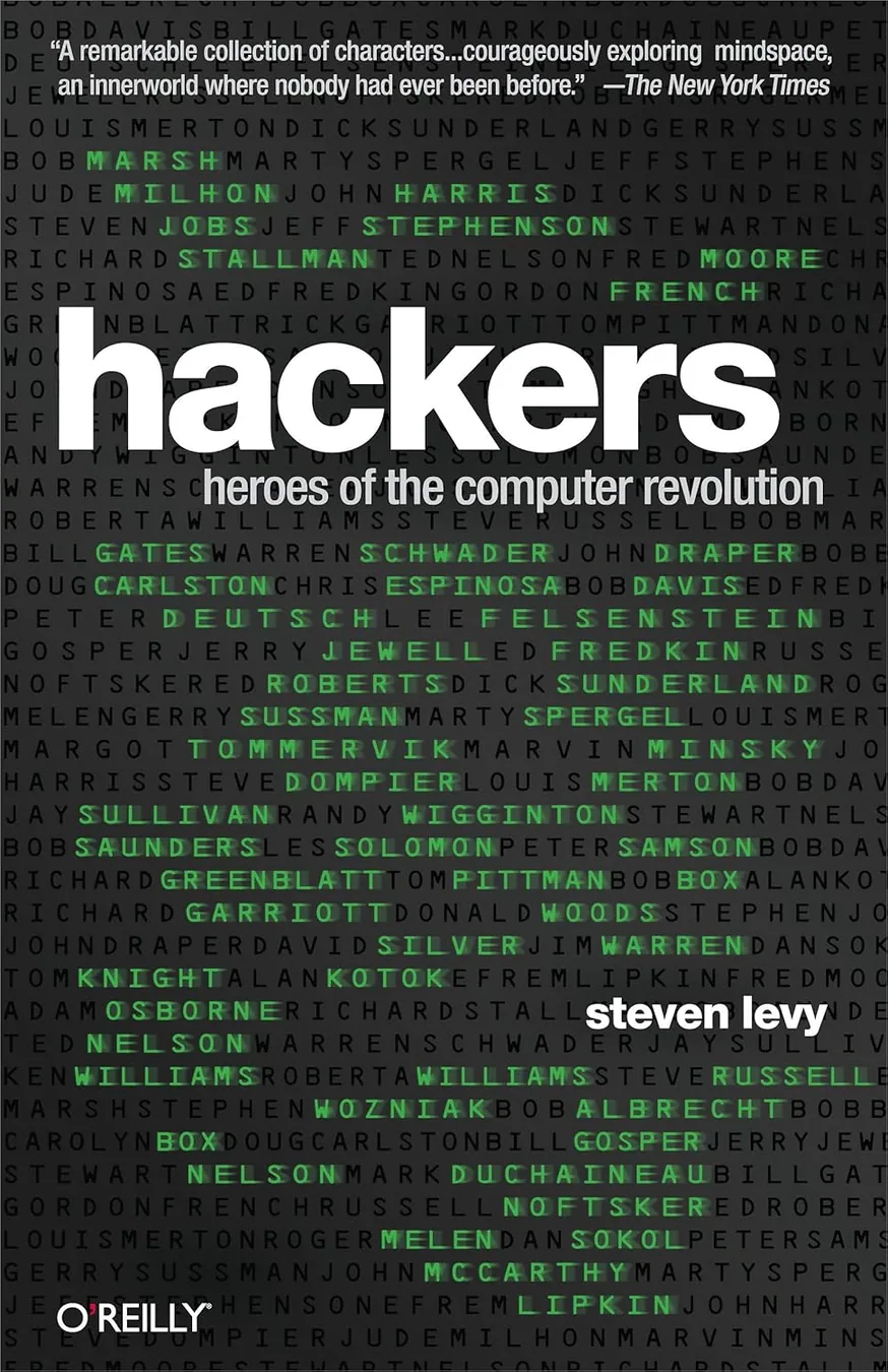 Cover of Hackers: Heroes of the Computer Revolution by Steven Levy