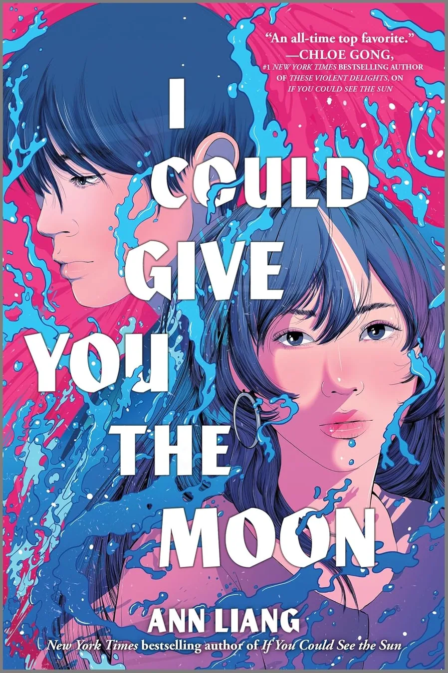 I Could Give You the Moon by Ann Liang book cover for the Book of the Day young adult book review