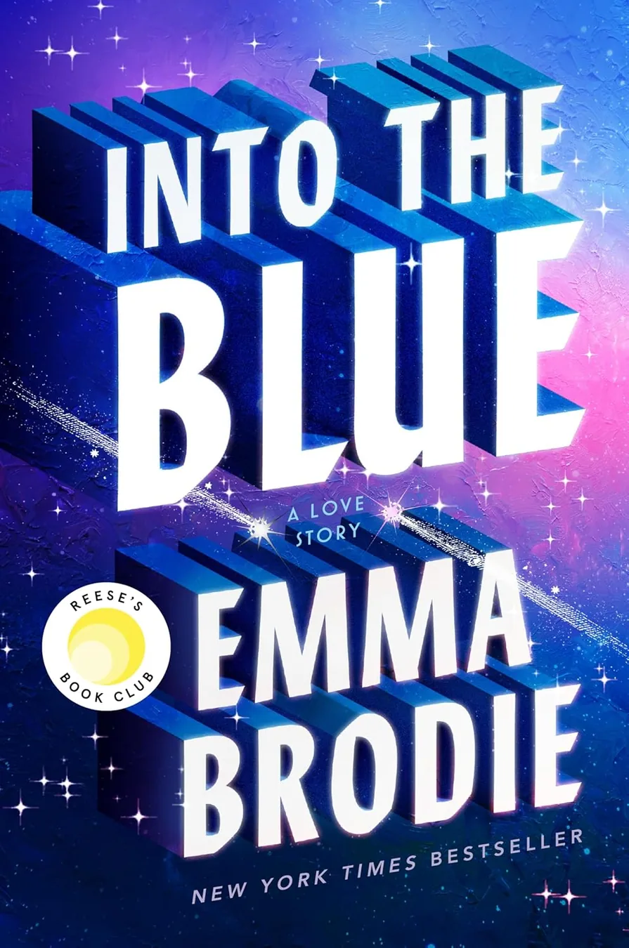 Into the Blue: A Love Story by Emma Brodie book cover for the Book of the Day romance book review